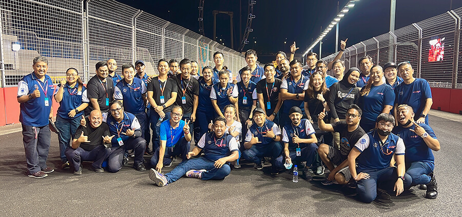 Singapore F1 Race